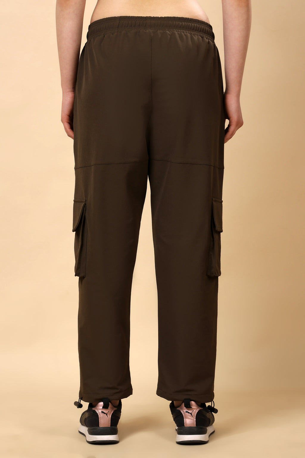 Brown Loose Rise Joggers
