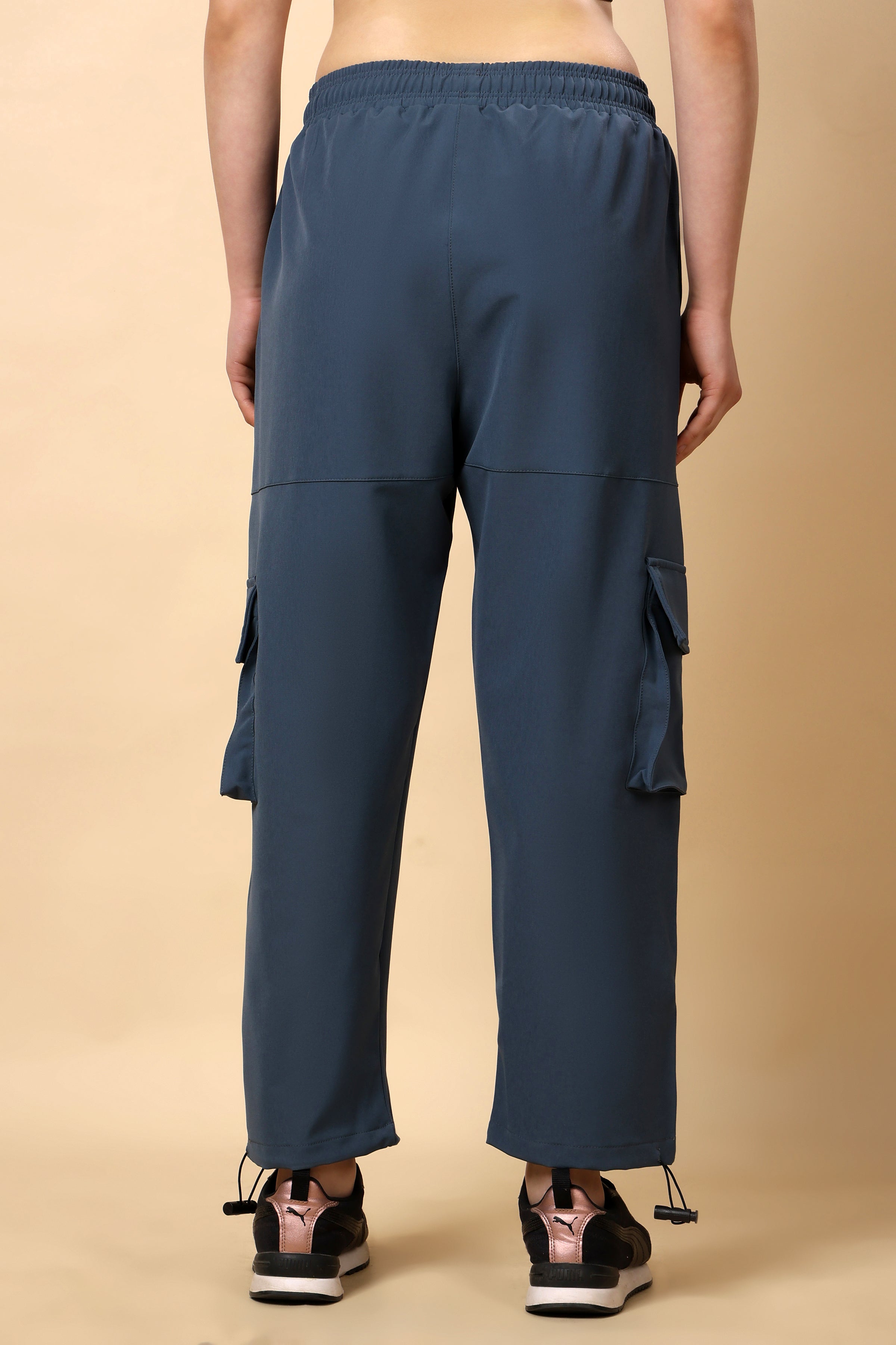 Aegean Blue Loose Fit Joggers