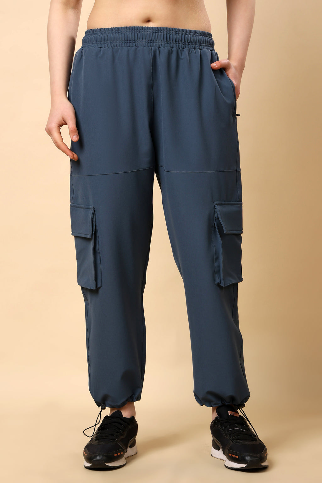 Aegean Blue Loose Fit Joggers