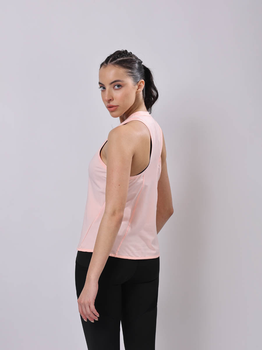 MagPro’s Tea Rose Pink Modern Tank Top – All Day Comfort, Quick Dry, Flexible