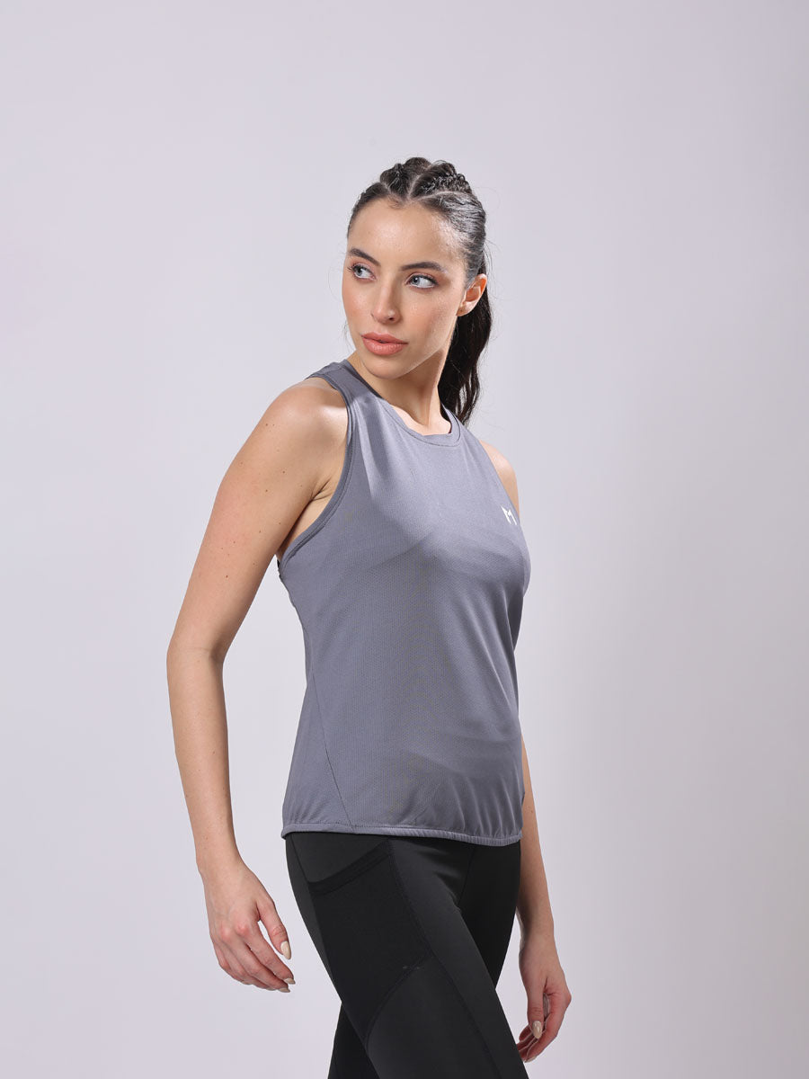 MagPro’s Grey Modern Tank Top – Feather Light, Sweat Wicking, Ultra Soft