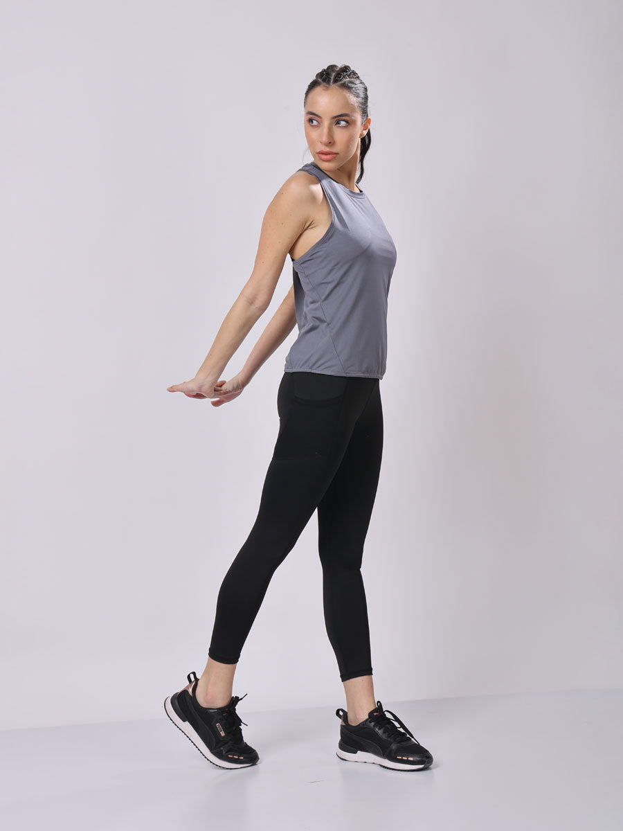 MagPro’s Grey Modern Tank Top – Feather Light, Sweat Wicking, Ultra Soft