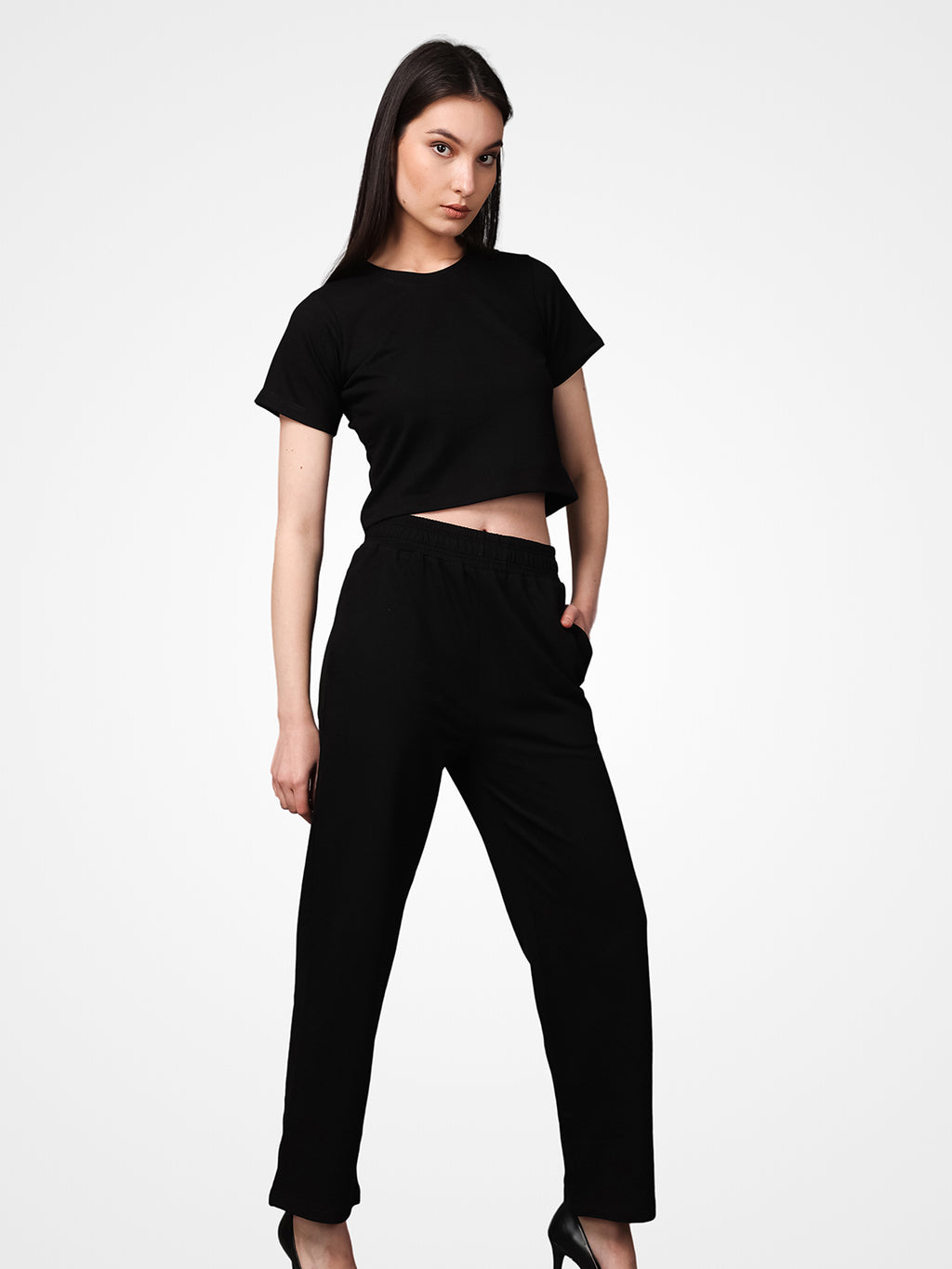 Laughing Black Co-Ord Set