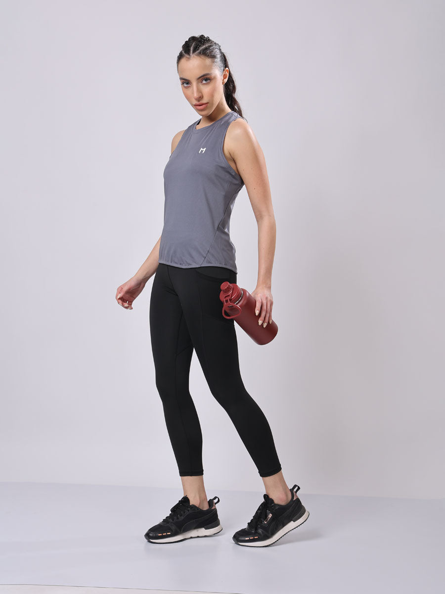 MagPro’s Grey Modern Tank Top – Feather Light, Sweat Wicking, Ultra Soft