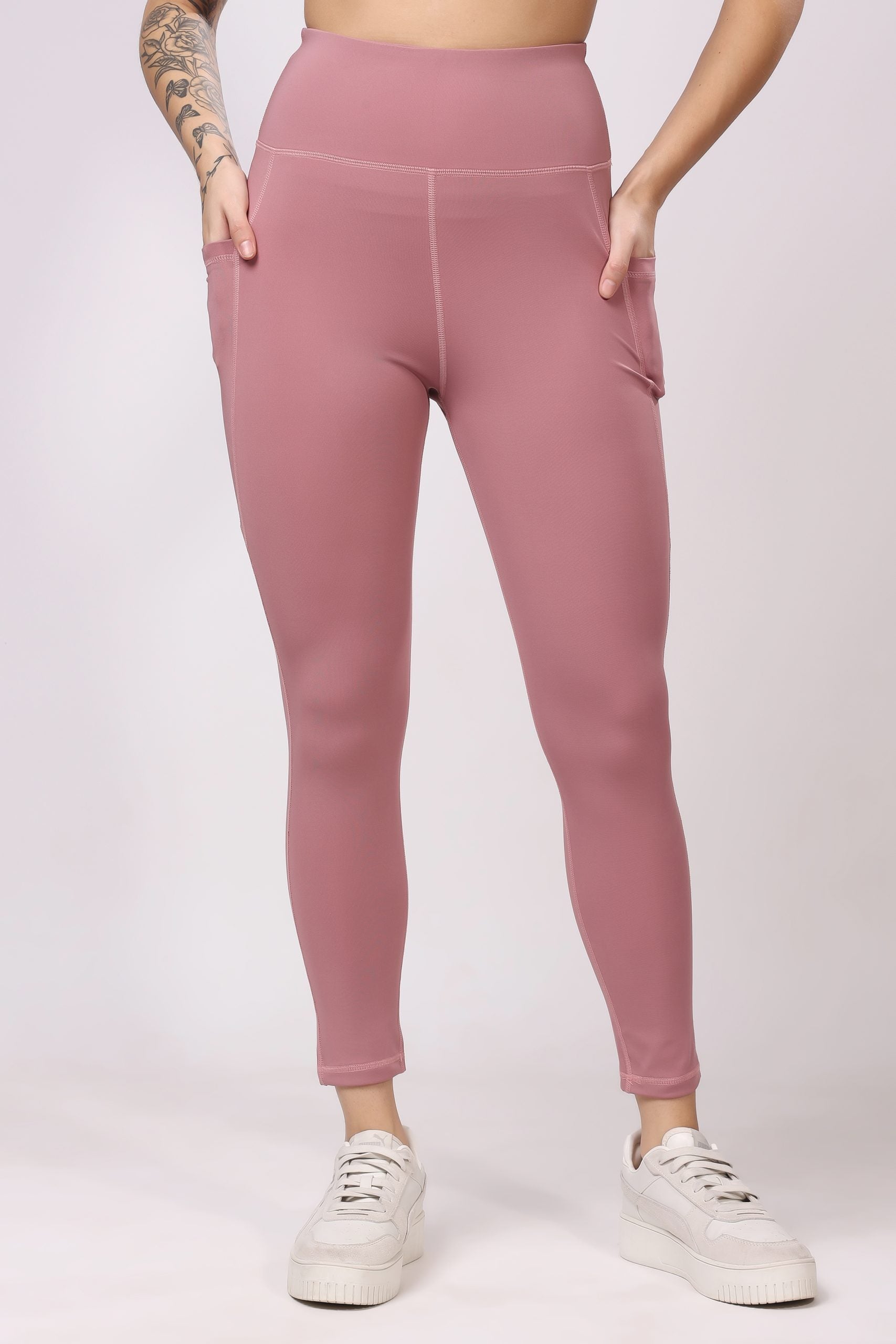 Power Pair Wine Leggings – Rich Tone, Ultra Comfort, Sweat Wicking