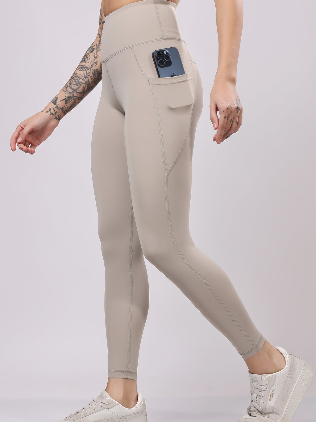 Power Pair Sandstone Leggings – Soft Feel, All-Day Comfort, Breathable Fabric