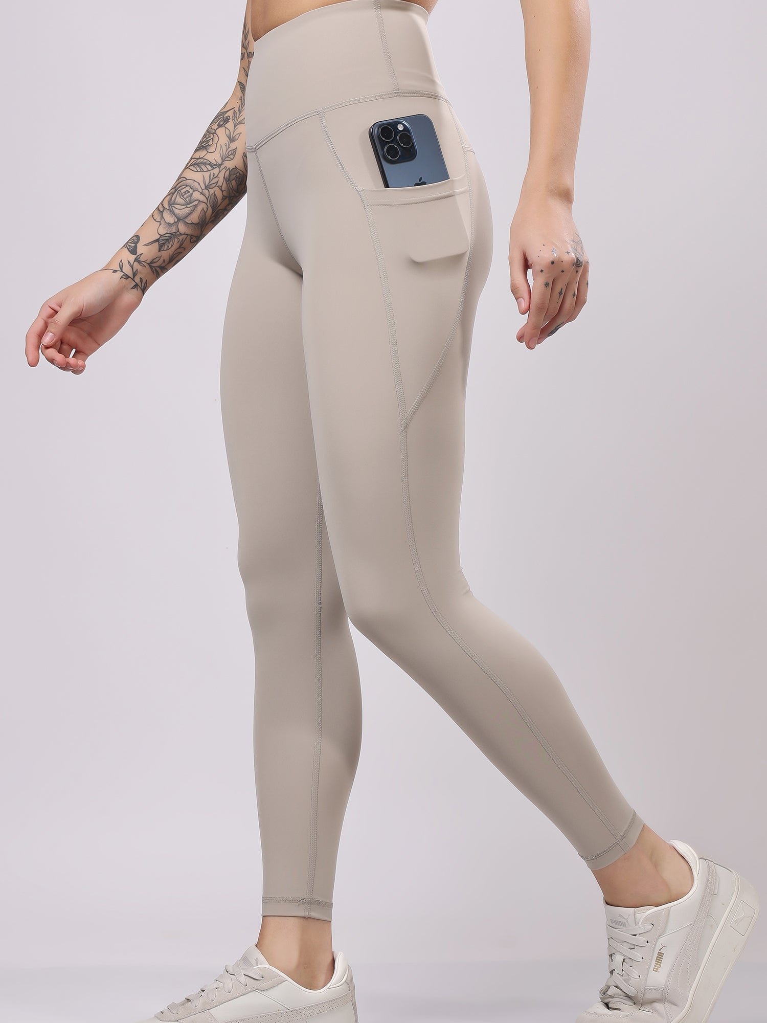 Power Pair Sandstone Leggings – Soft Feel, All-Day Comfort, Breathable Fabric