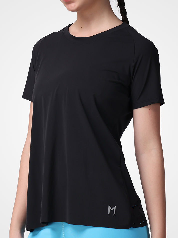 Feather Feel Black Laser Tee
