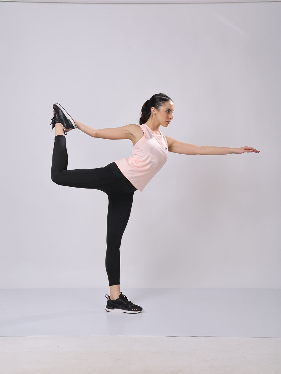 MagPro’s Tea Rose Pink Modern Tank Top – All Day Comfort, Quick Dry, Flexible