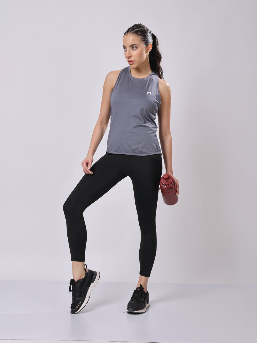 MagPro’s Grey Modern Tank Top – Feather Light, Sweat Wicking, Ultra Soft