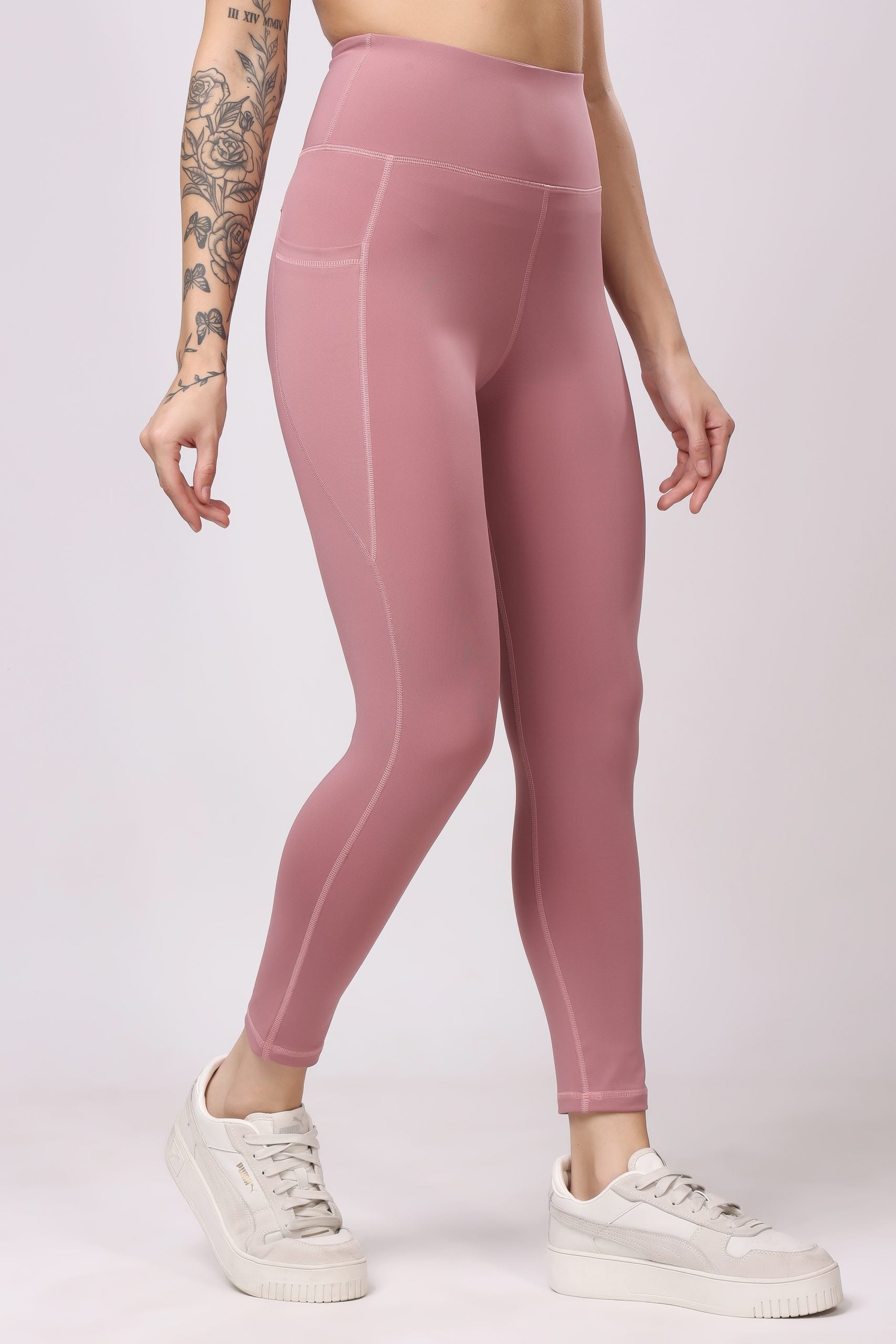 Power Pair Wine Leggings – Rich Tone, Ultra Comfort, Sweat Wicking