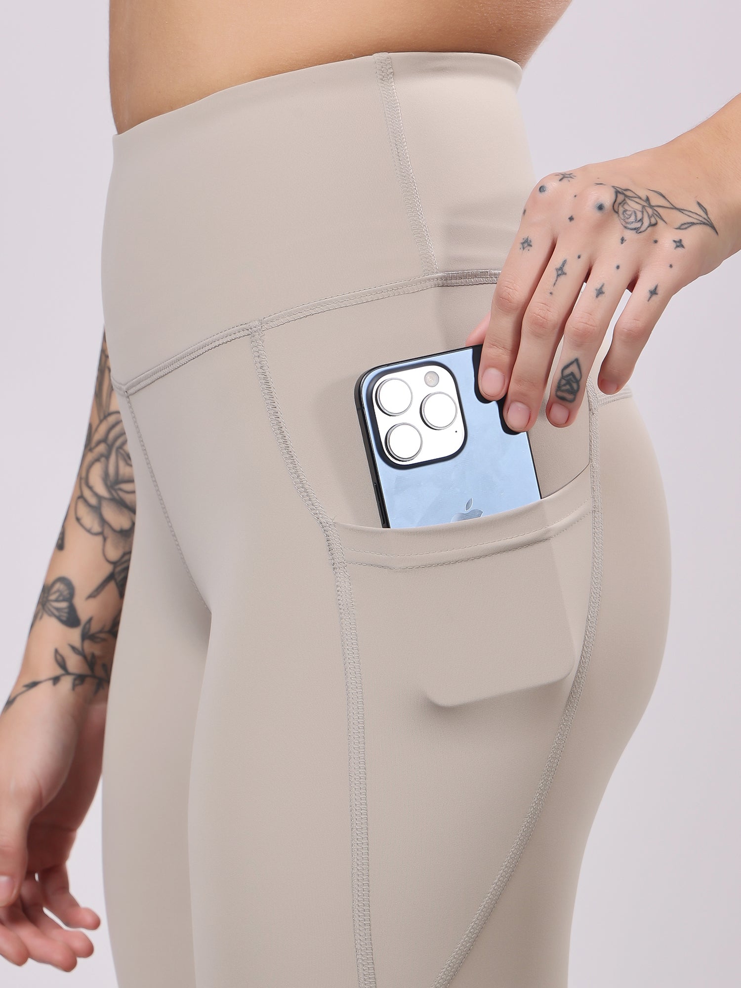 Power Pair Sandstone Leggings – Soft Feel, All-Day Comfort, Breathable Fabric