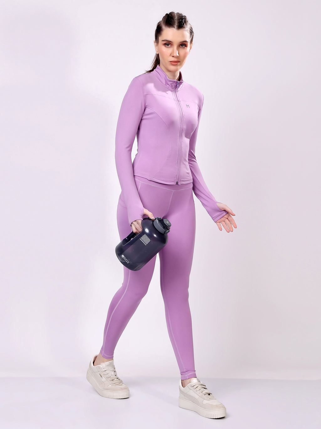 Power Pair Orchid Co-Ord Set – Supportive Fit, Elegant Style, Breathable Fabric