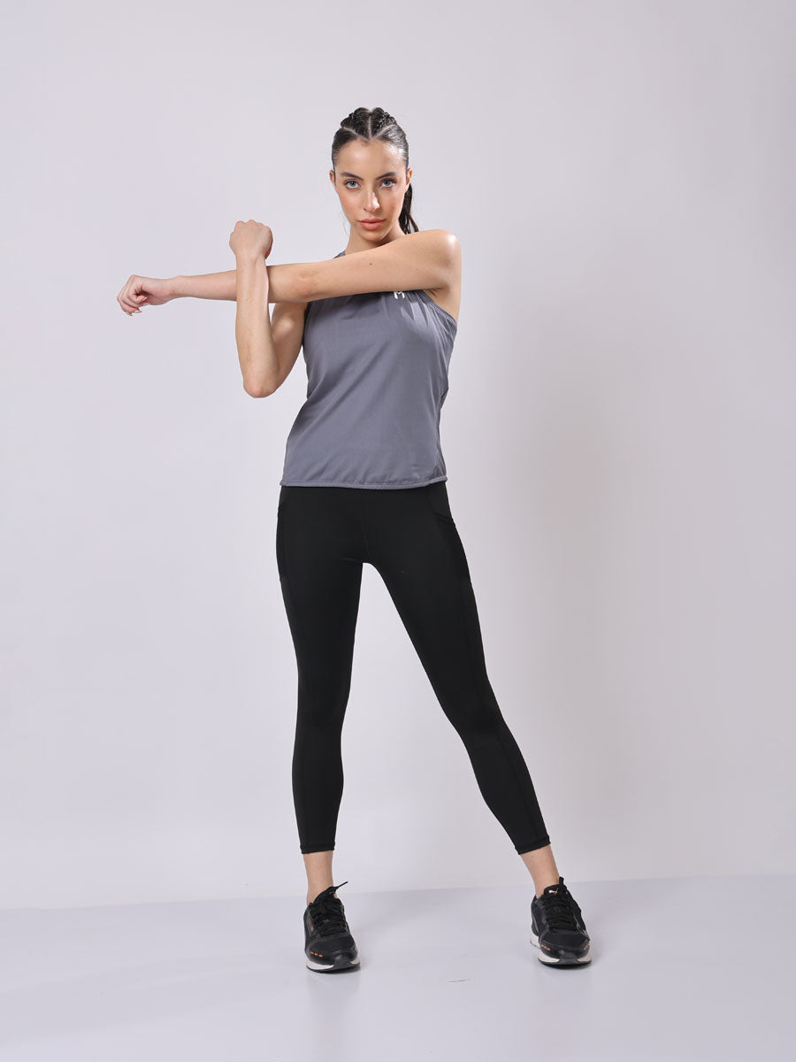 MagPro’s Grey Modern Tank Top – Feather Light, Sweat Wicking, Ultra Soft
