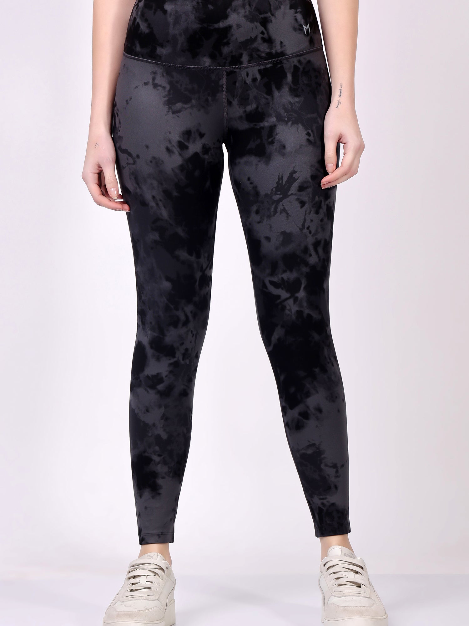 Black Printed Leggings – Trendy Look, Ultra Comfort, High Waist