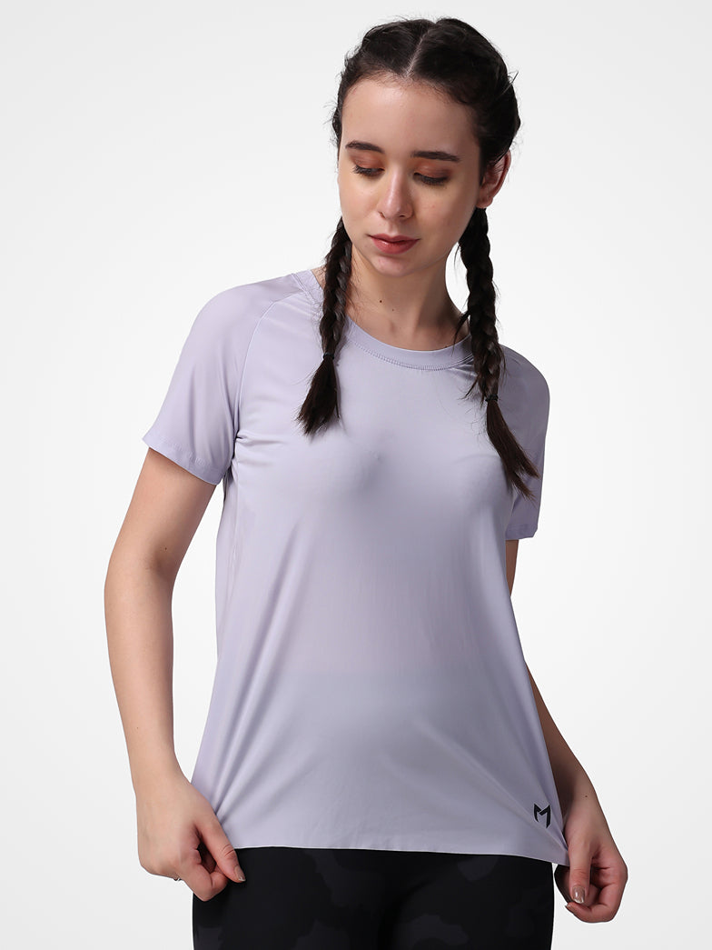 Feather Feel Lavender Laser Tee
