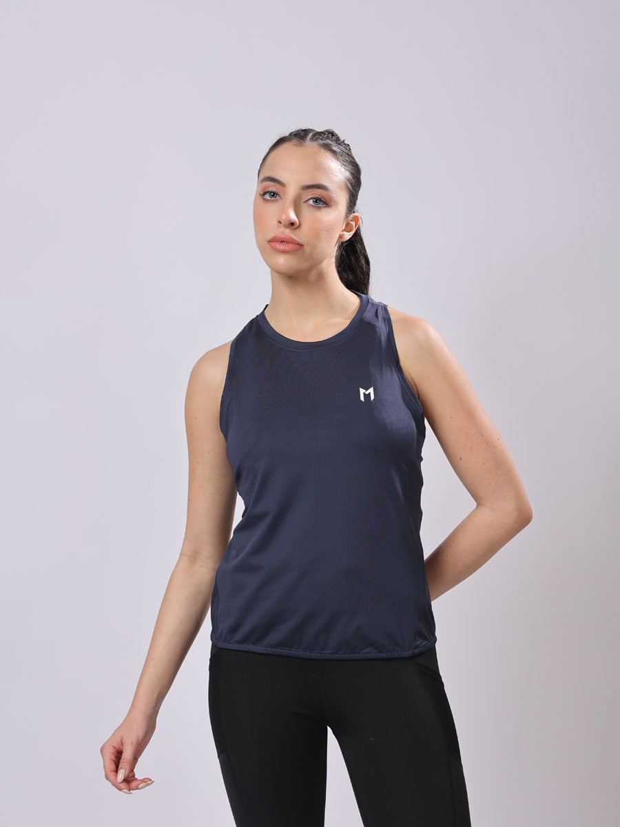 MagPro’s Space Blue Modern Tank Top – Breathable, Ultra Soft, Sleek Design