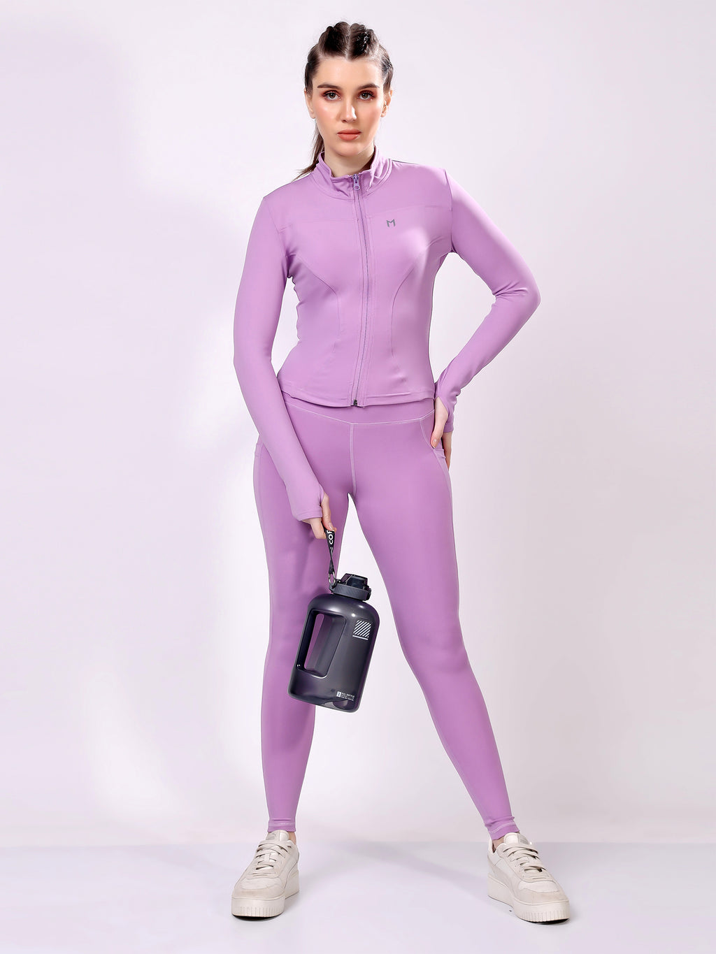 Power Pair Orchid Co-Ord Set – Supportive Fit, Elegant Style, Breathable Fabric