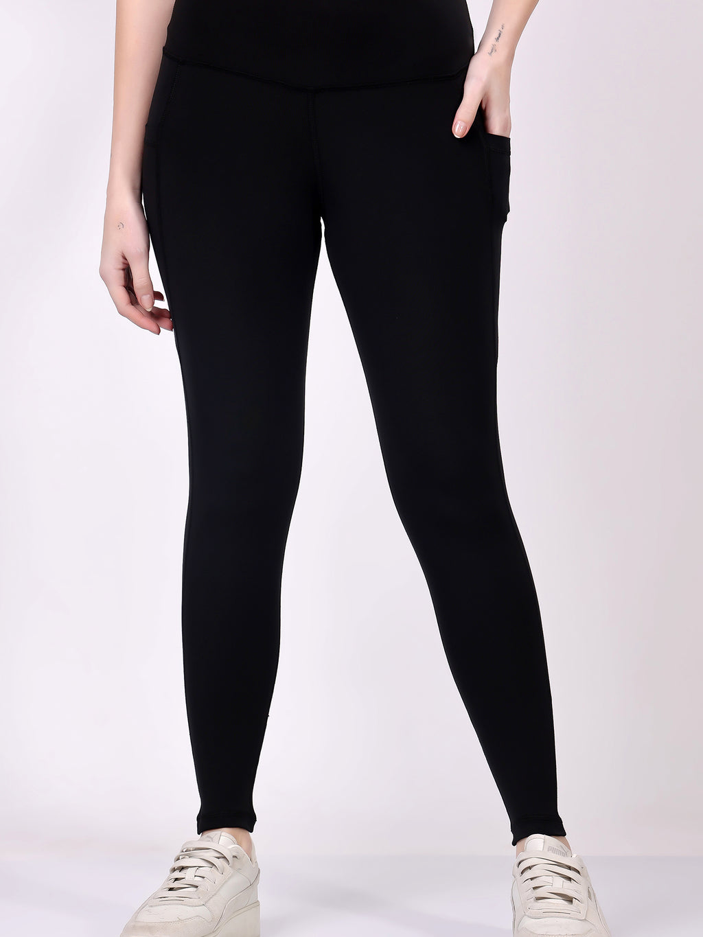 Power Pair Black Leggings – Sleek Design, Squat Proof, Ultra Stretch