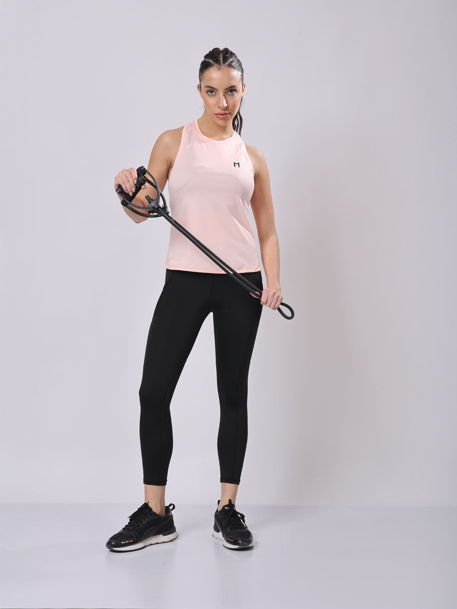 MagPro’s Tea Rose Pink Modern Tank Top – All Day Comfort, Quick Dry, Flexible