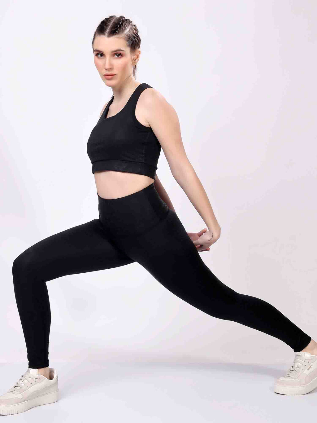 Black Snake Skin Leggings – Stylish Design, Moisture Wicking, Flexible Fit