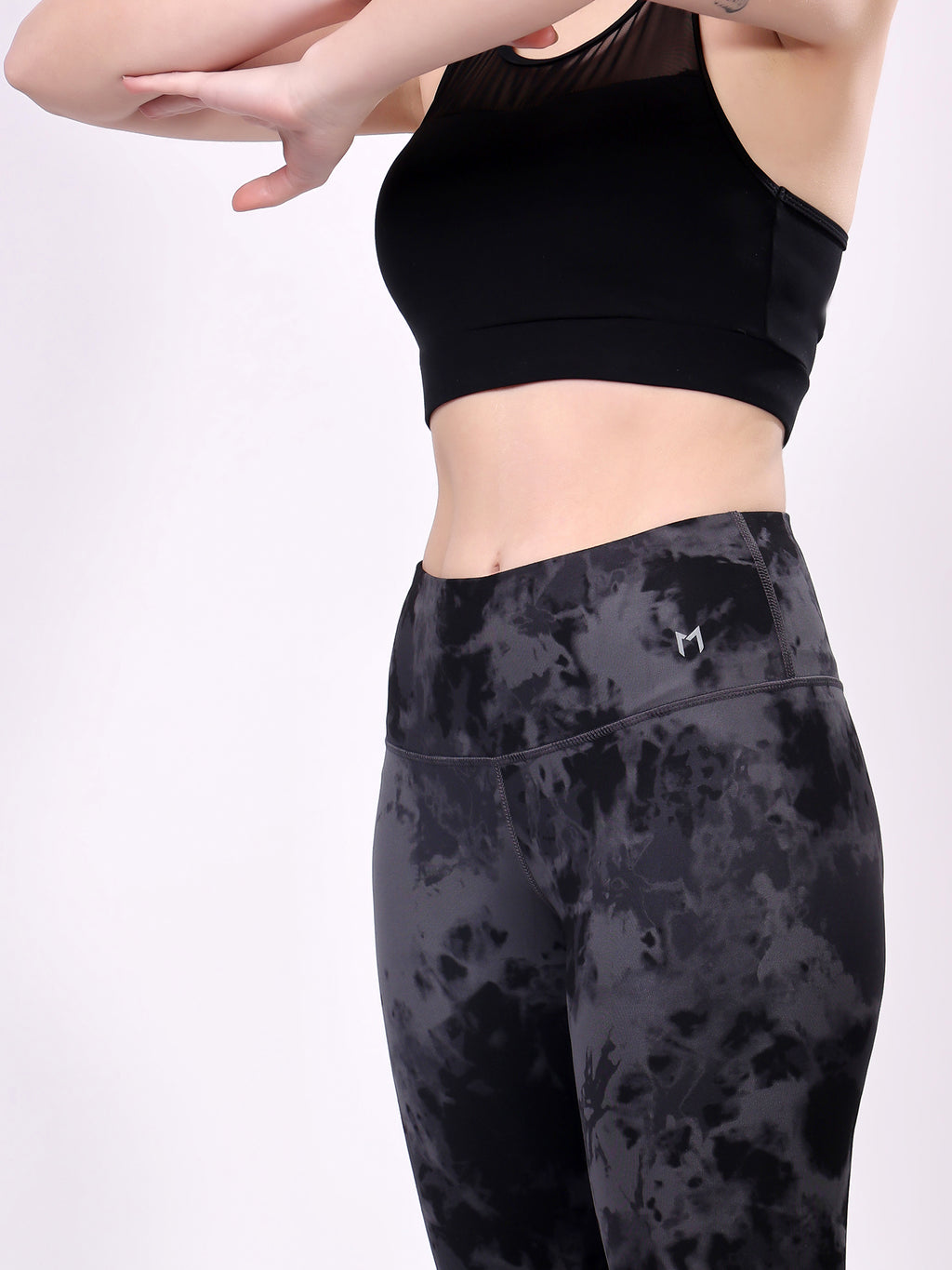 Black Printed Leggings – Trendy Look, Ultra Comfort, High Waist