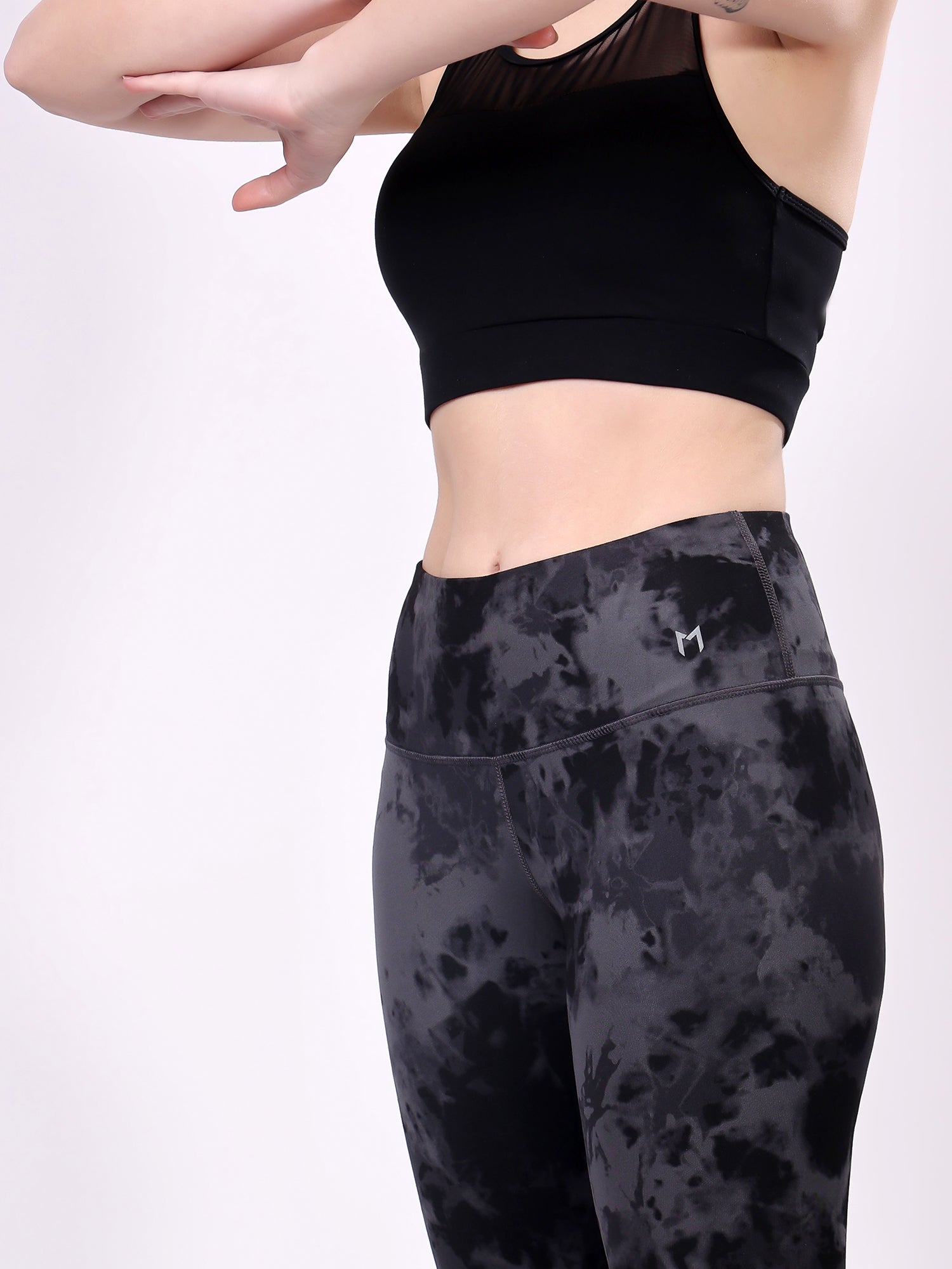 Black Printed Leggings – Trendy Look, Ultra Comfort, High Waist