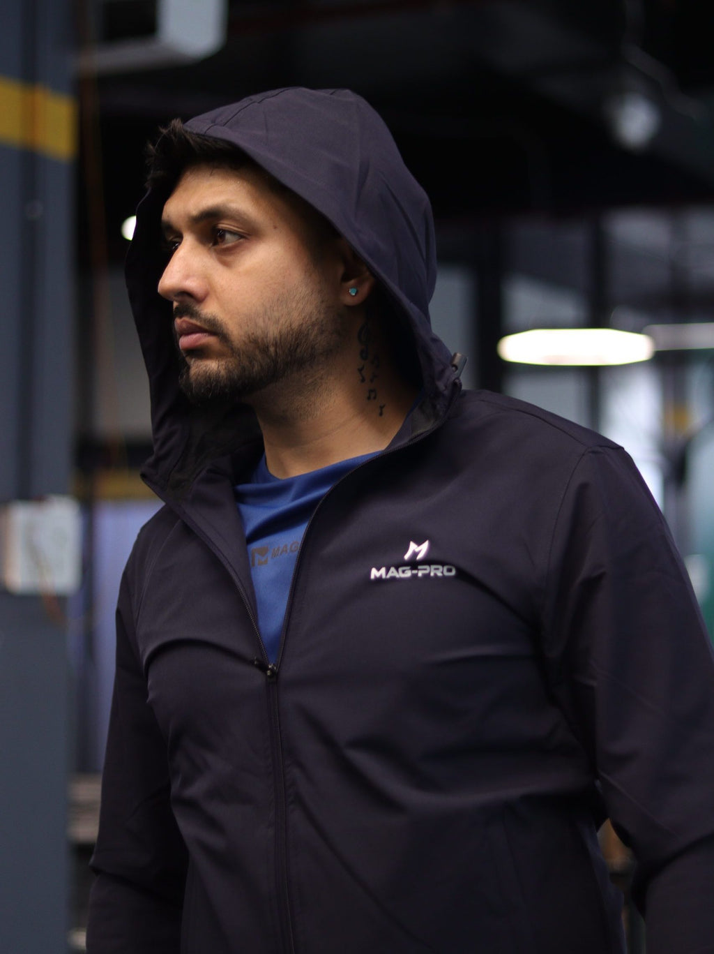 Ultra Dry Navy Blue Sporty Jacket