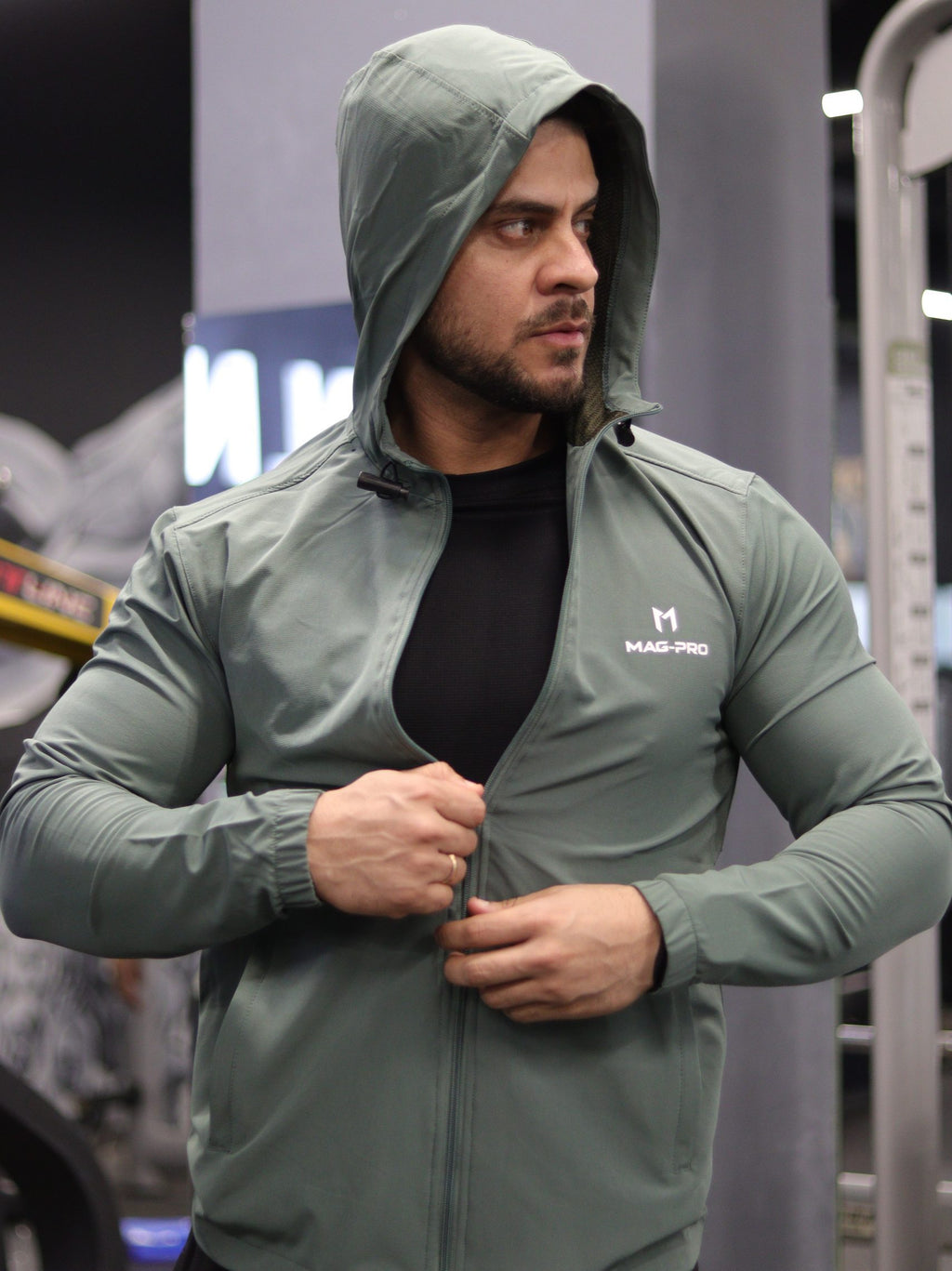 Ultra-Dry Green Sporty Jacket