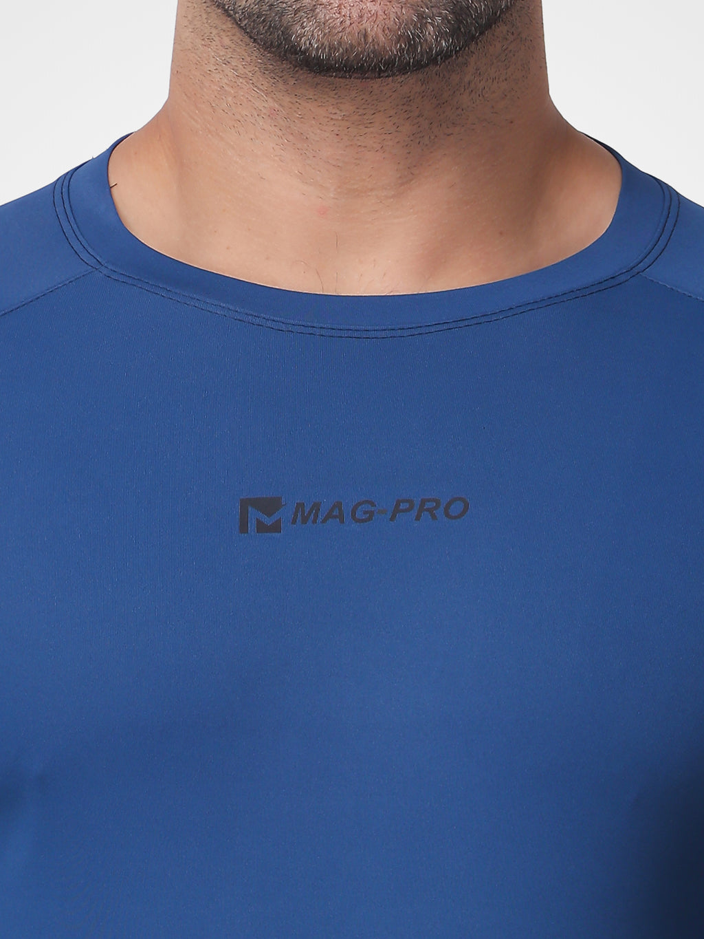 Plain Ultramarine Blue RoundNeck Full Sleeve Tee