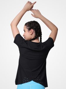 Feather Feel Black Laser Tee - Image 6