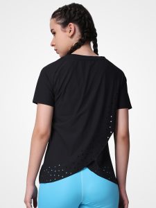 Feather Feel Black Laser Tee - Image 2