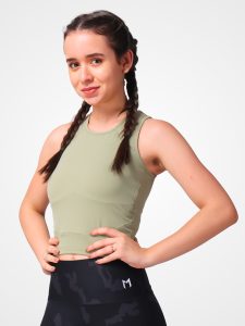 Moss Crop Bra Top - Image 4