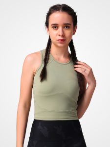 Moss Crop Bra Top - Image 5