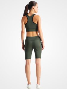 Olive Short Co-Ord Set - Image 2