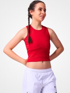 Red Crop Bra Top - Image 5