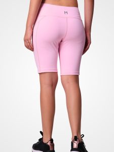 Blush Pink Cycling Shorts - Image 3