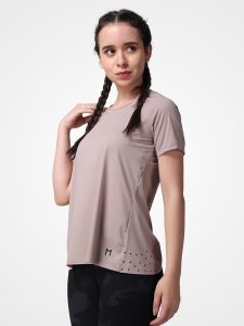 Feather Feel Smokey Taupe Laser Tee - Image 4