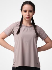 Feather Feel Smokey Taupe Laser Tee - Image 6