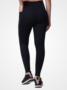 Black Plain Leggings - Image 5