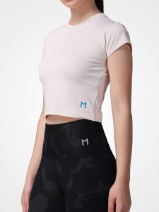 Stretch & Crop Off White Top - Image 4