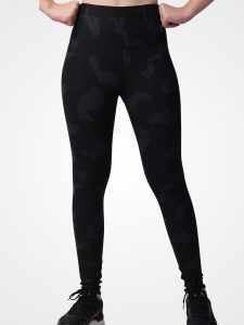 Black Camouflage Leggings - Image 3