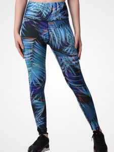 Multi Coloured Printed Leggings - Image 2