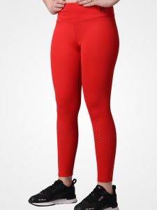 Red Plain Leggings - Image 2