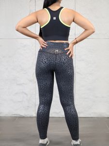 Cobra Black Abstract Leggings - Image 4