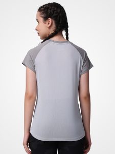 Back Mesh Grey Tee - Image 2