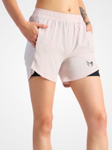 Pink Dual Shorts – Stylish Fit, Ultra Soft, Everyday Wear - Image 4