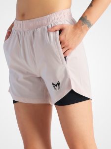 Pink Dual Shorts – Stylish Fit, Ultra Soft, Everyday Wear - Image 6